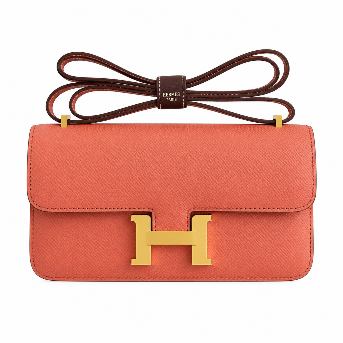 Hermès Constance 26 Rose Jaipur Epsom Gold HW
