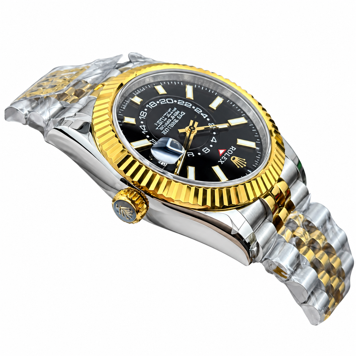 Rolex Sky-Dweller 42mm Automatic Luxury Watch – Annual Calendar, Dual Time Zone, Sapphire Crystal