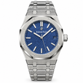 Audemars Piguet Royal Oak Automatic Date Steel Blue Dial