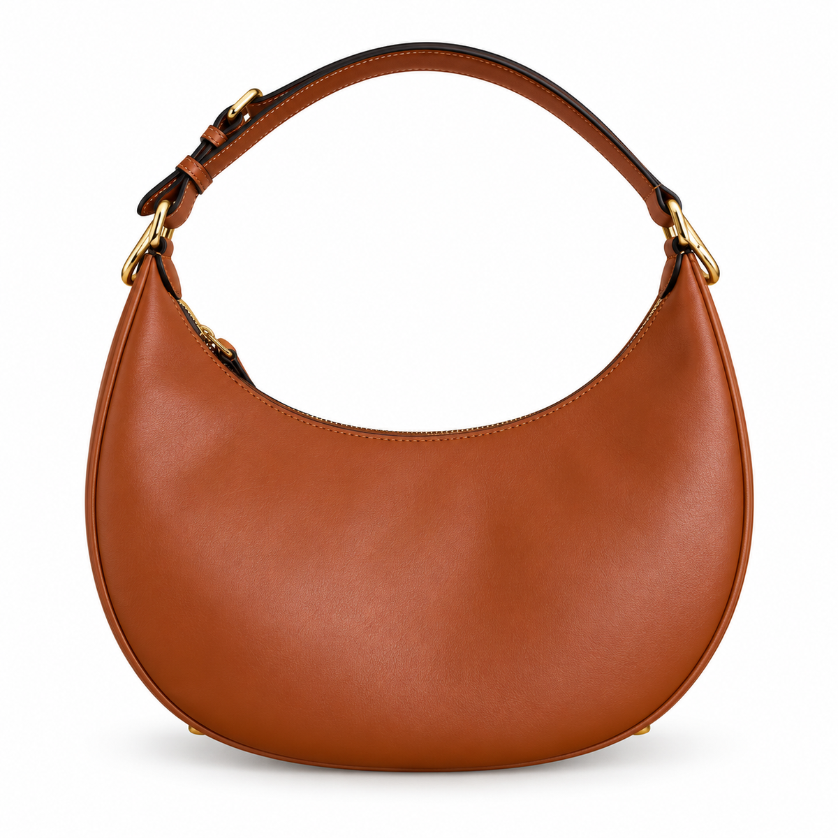 Fendi Classic FF Logo Leather Tote Bag 29x24.5x10cm