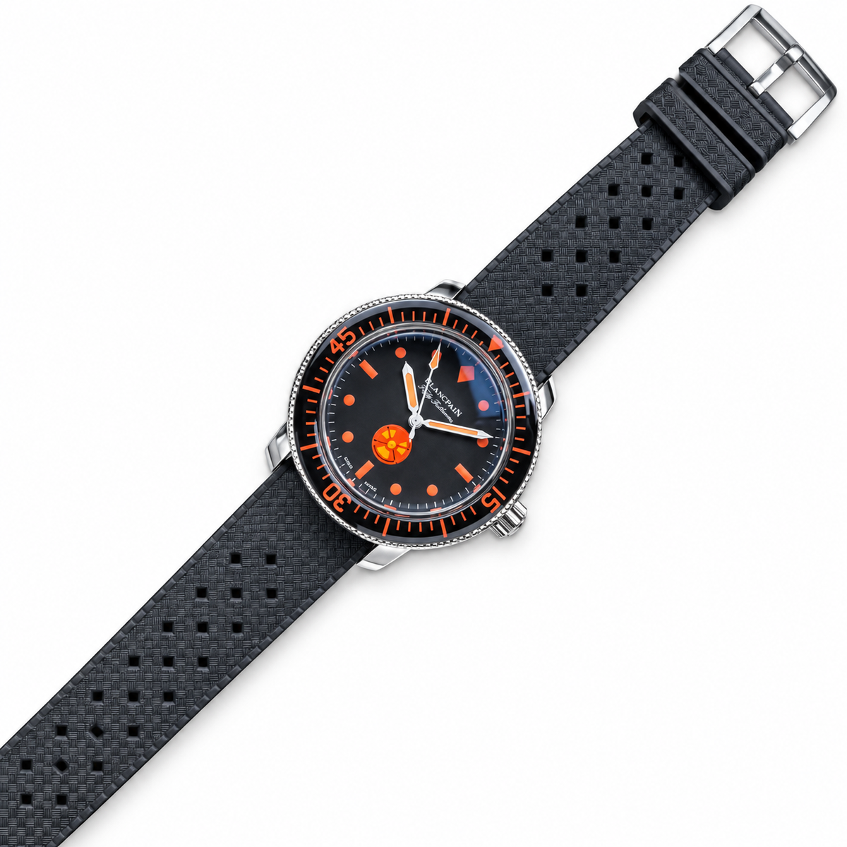 Blancpain Fifty Fathoms No Rad – Black & Orange