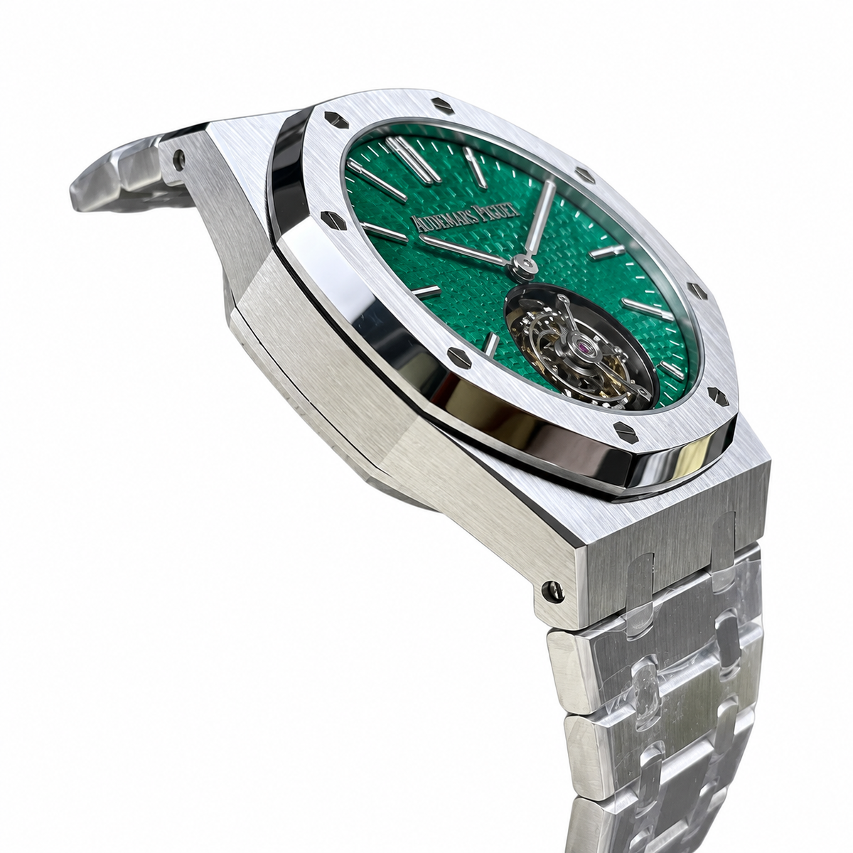 Audemars Piguet Royal Oak Tourbillon Green Dial Steel