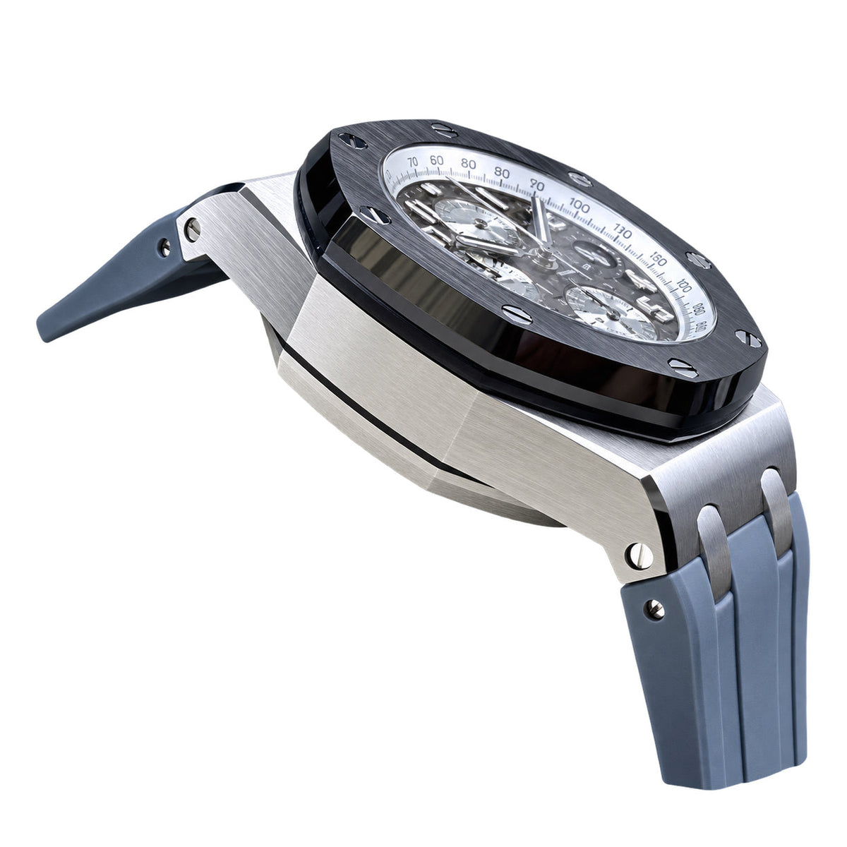 Audemars Piguet Royal Oak Offshore Chronograph Steel Grey Blue
