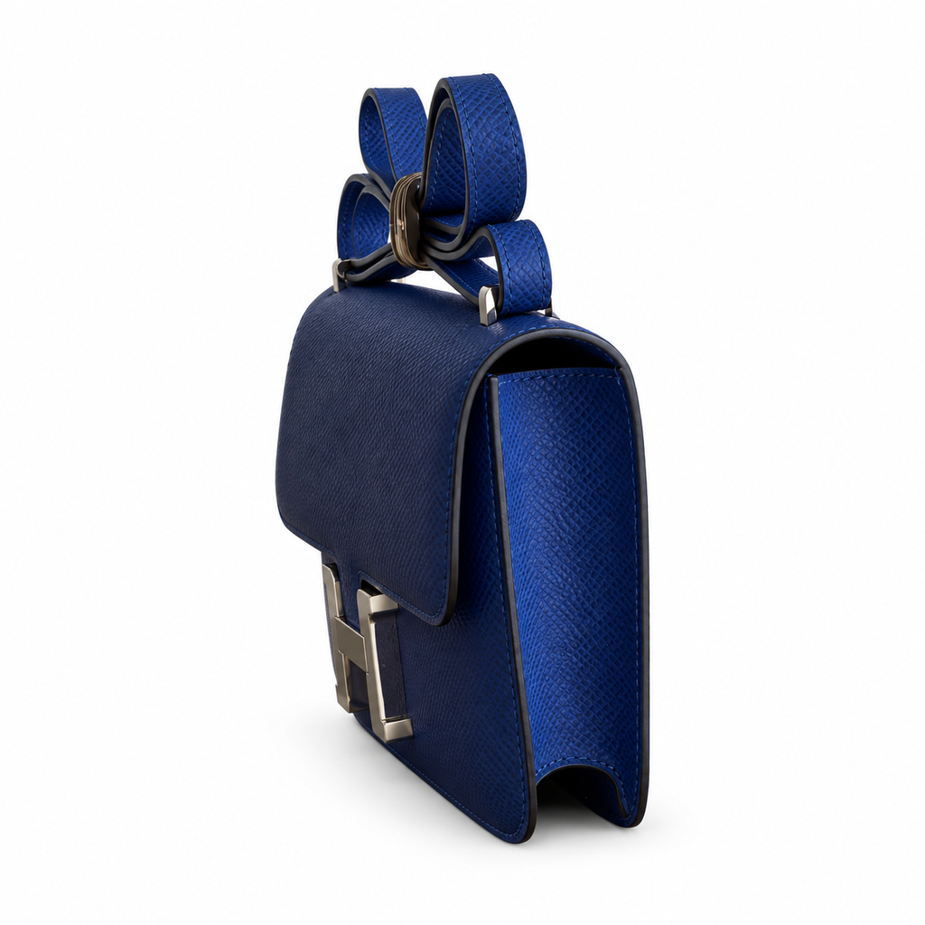Hermès Constance 26 Bleu Electrique Epsom PHW