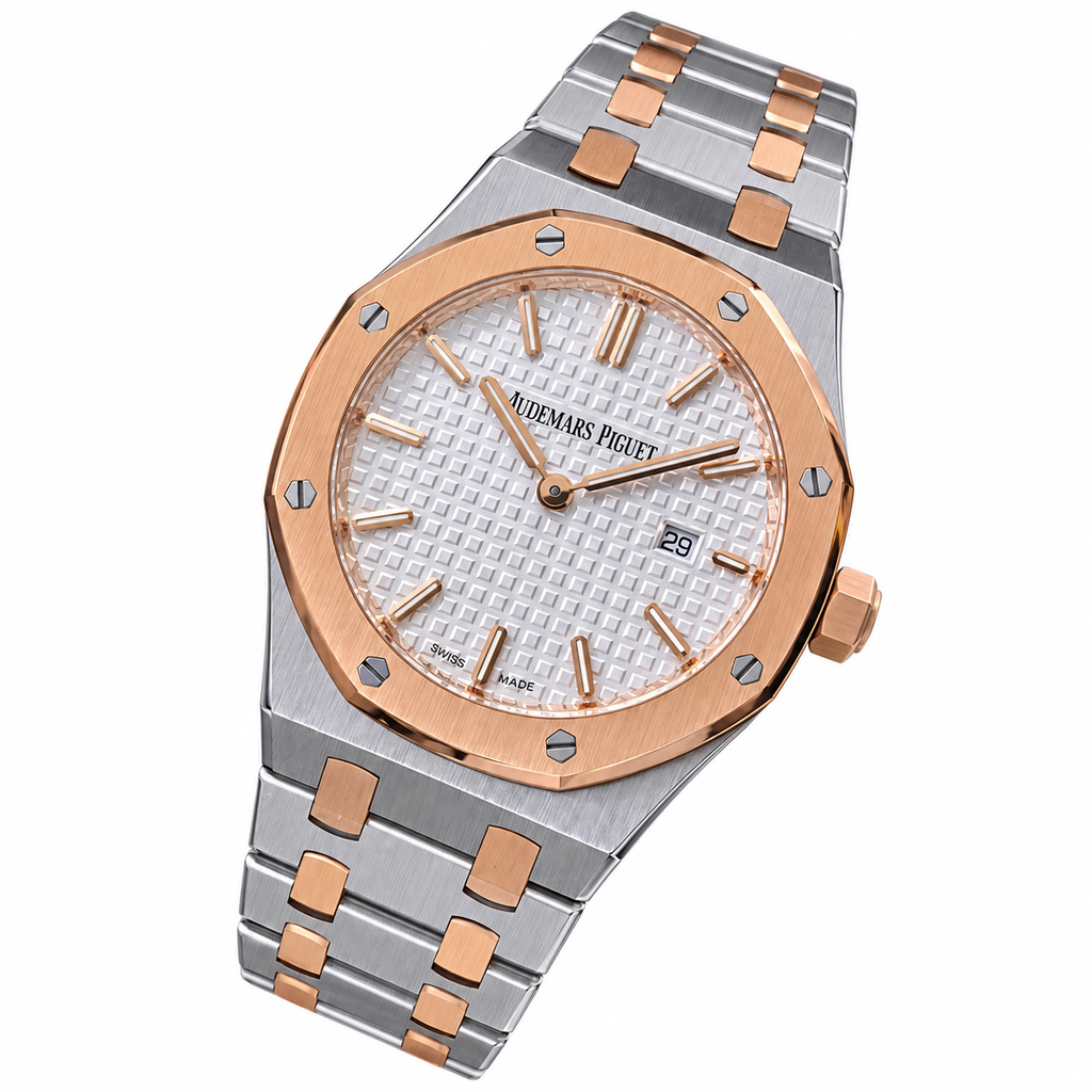 Audemars Piguet Royal Oak Automatic Two-Tone Rose Gold Steel