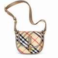 Burberry Heritage Check Compact Crossbody Bag
