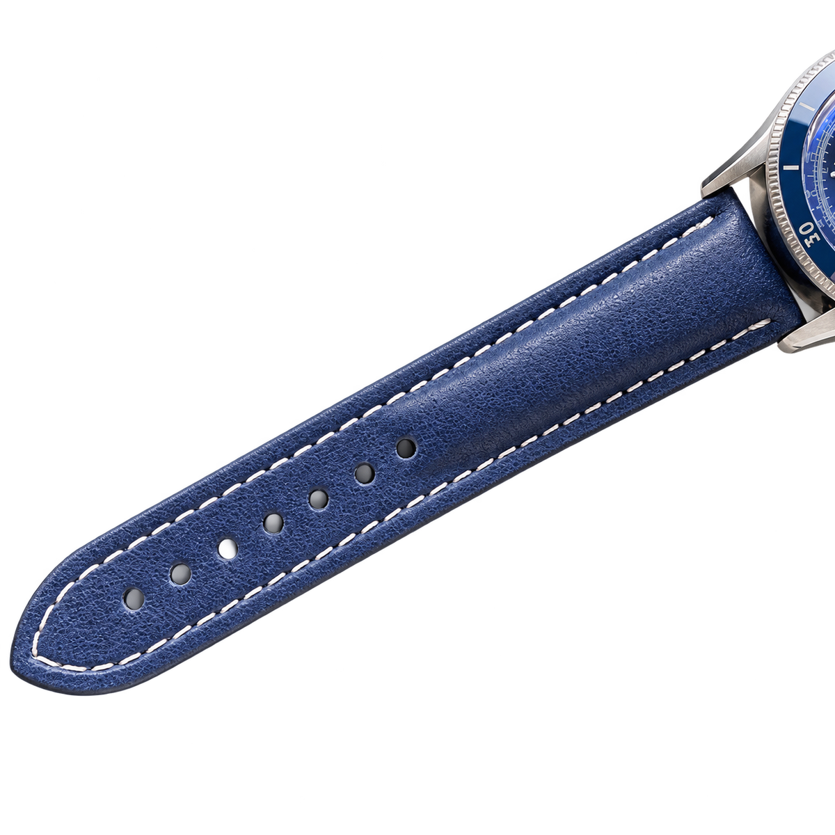 Blancpain Air Command Flyback Chronograph Steel Blue Dial Watch