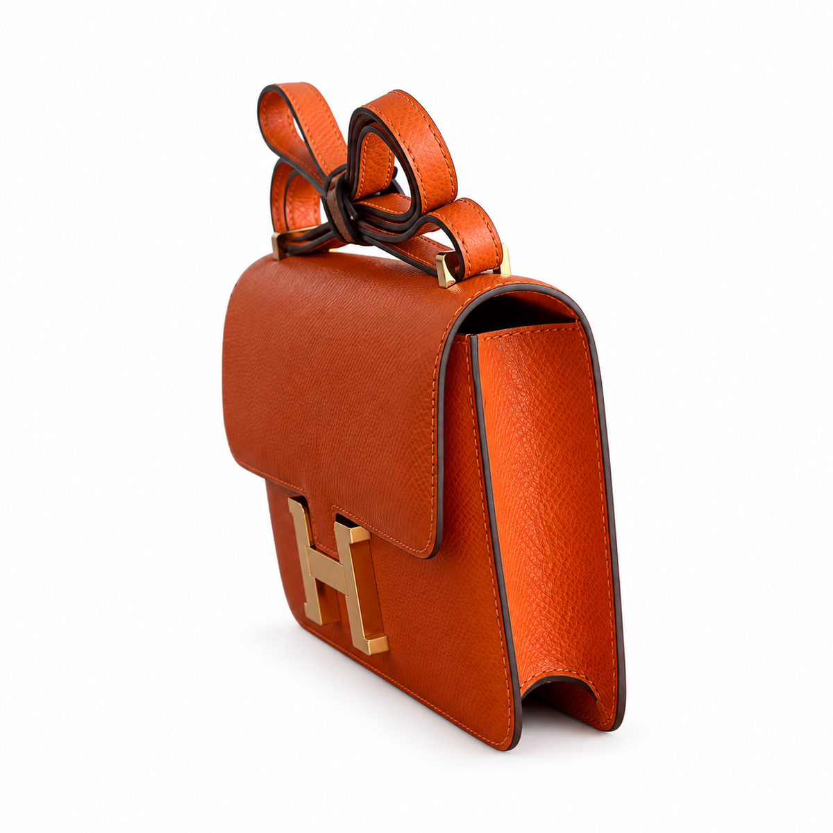 Hermès Lindy 26cm Crossbody Bag – Signature Orange | Iconic Luxury Leather