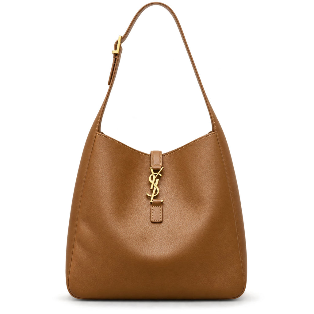 YSL Saint Laurent Le 5 à 7 Large Hobo Bag Camel