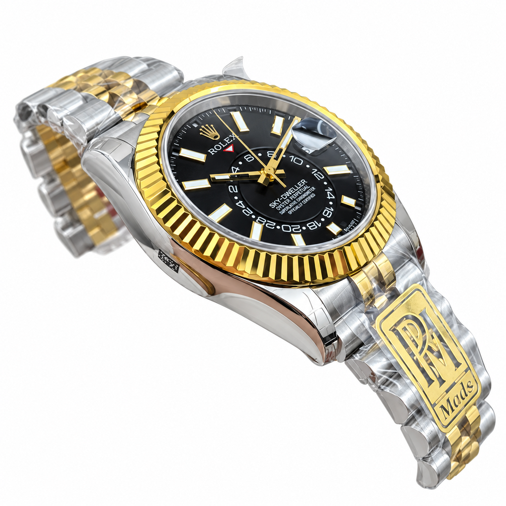 Rolex Sky-Dweller 42mm Automatic Luxury Watch – Annual Calendar, Dual Time Zone, Sapphire Crystal
