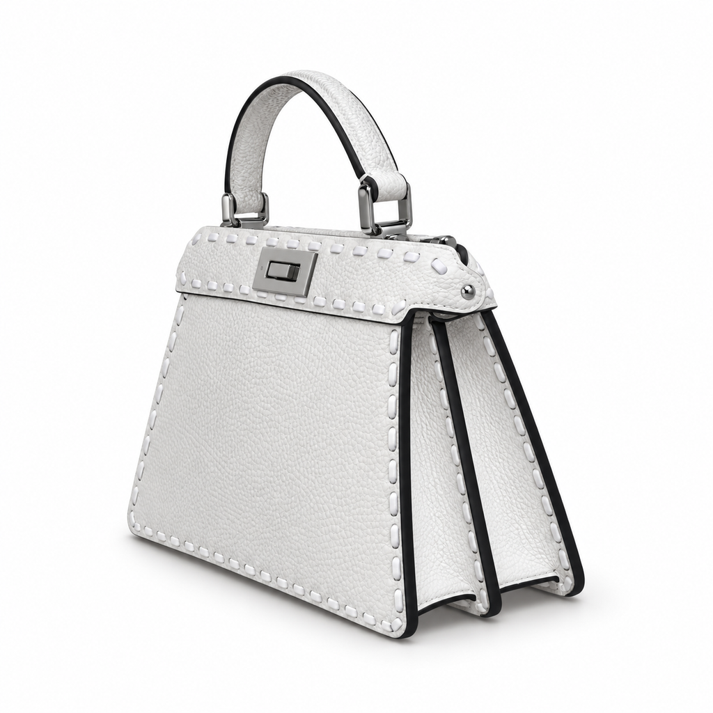 Fendi Mini Baguette 20cm Crossbody Bag – FF Jacquard