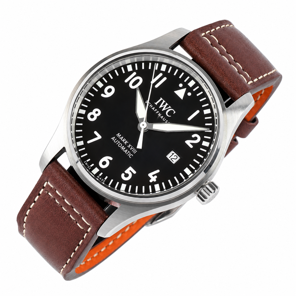 IWC Portofino Hand-Wound Eight Days 40mm Men's Steel Watch