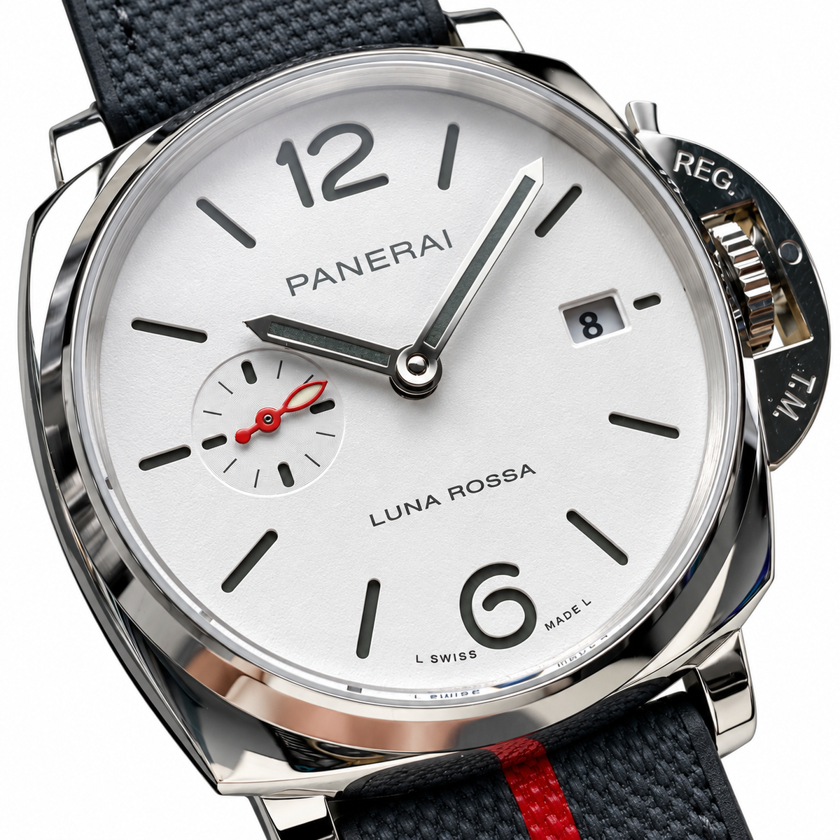 Panerai Luminor Marina Automatic 44mm Men's Steel Watch Blue Dial