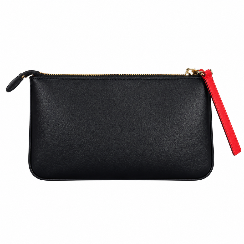 Fendi FF Slim Crossbody Bag – FF Jacquard Canvas & Leather Trim, Magnetic Flap, 20cm