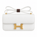 Hermès Constance 26 Blanc Epsom Gold HW