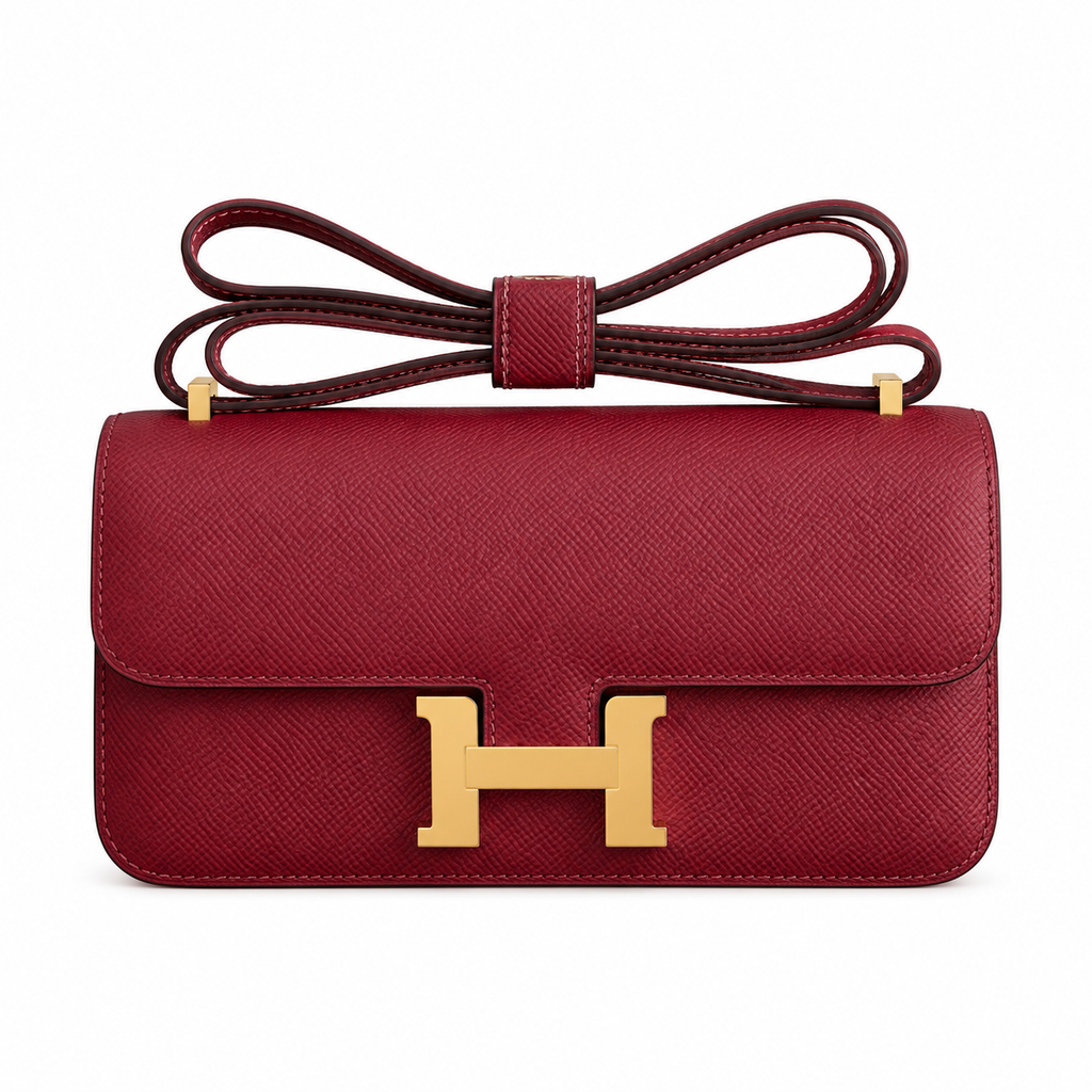 Hermès Constance 26 Rouge Grenat Epsom Gold HW